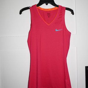 Pink Nike Pro Running Shirt, Size Small